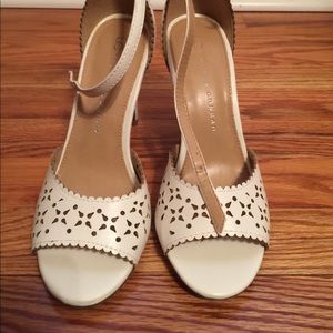 LC Lauren Conrad Streamer Floral Cutout Heel